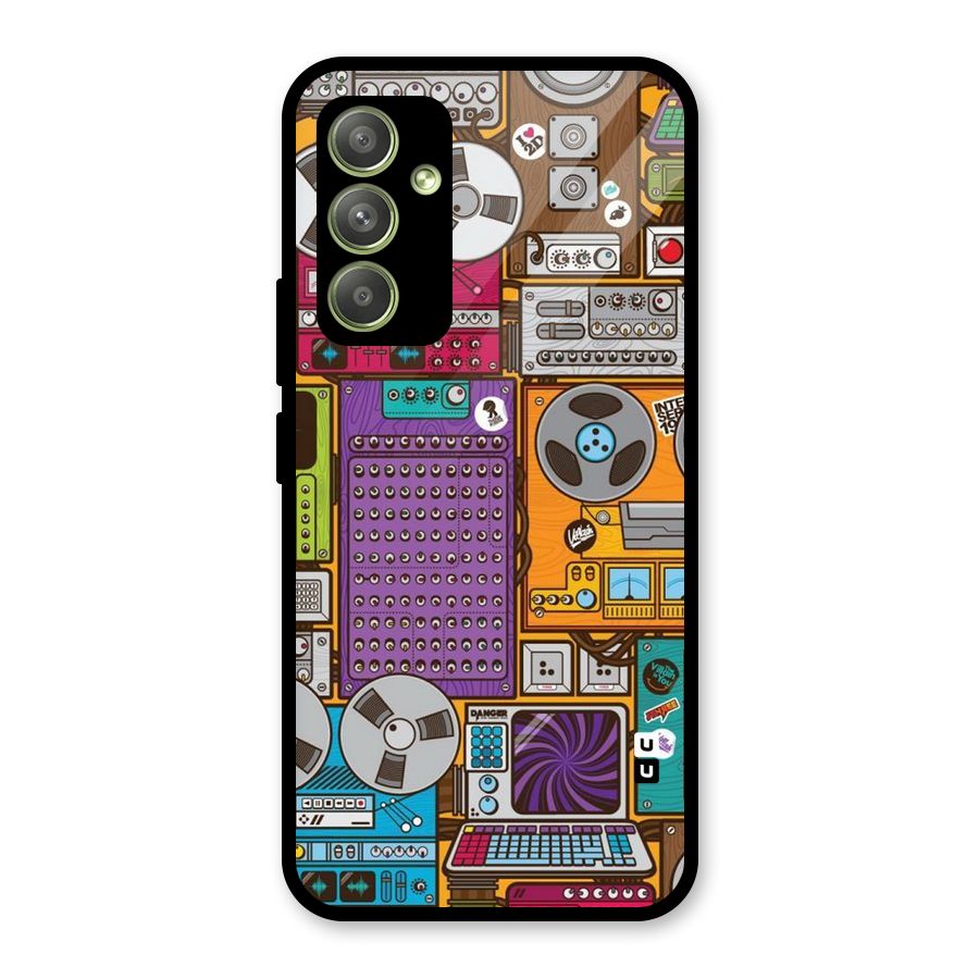 Music Decks Glass Back Case for Galaxy A54