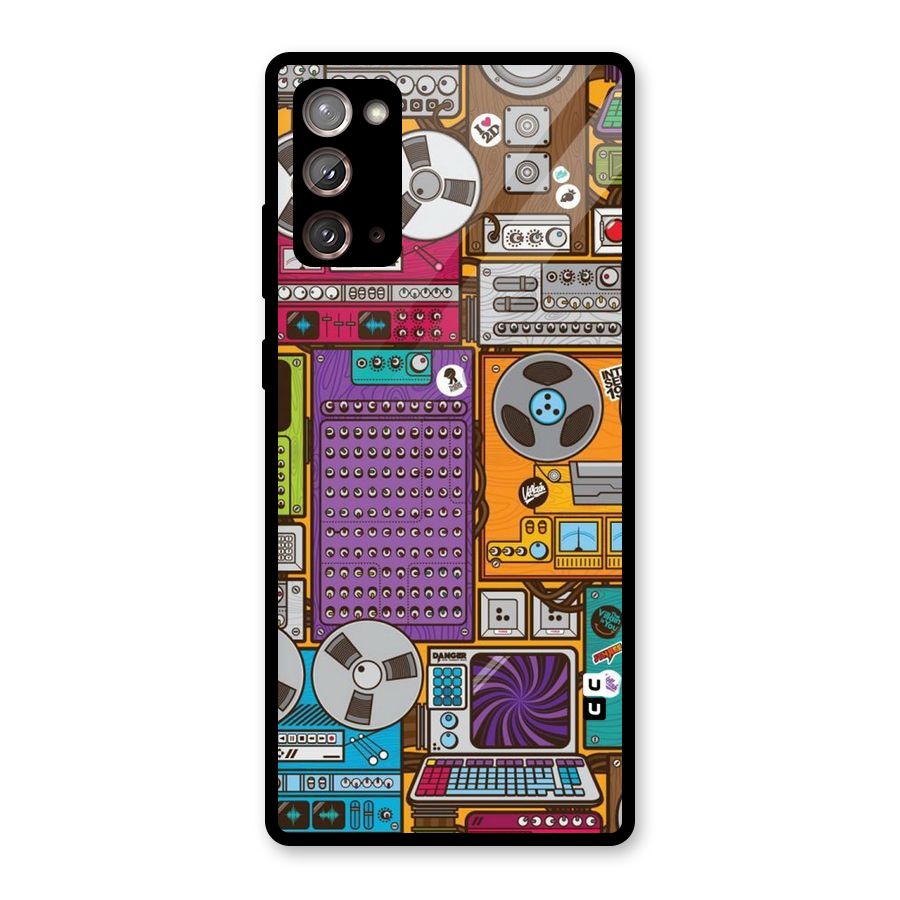 Music Decks Glass Back Case for Galaxy Note 20