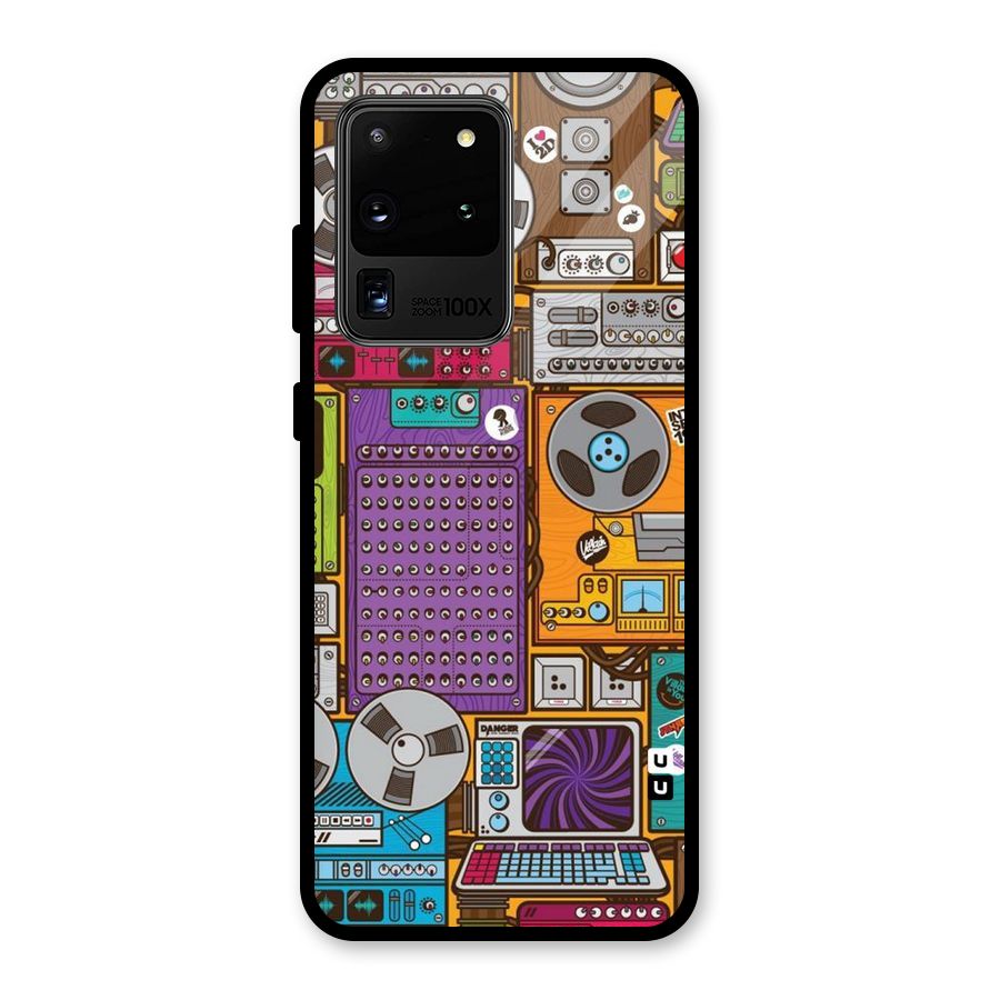 Music Decks Glass Back Case for Galaxy S20 Ultra