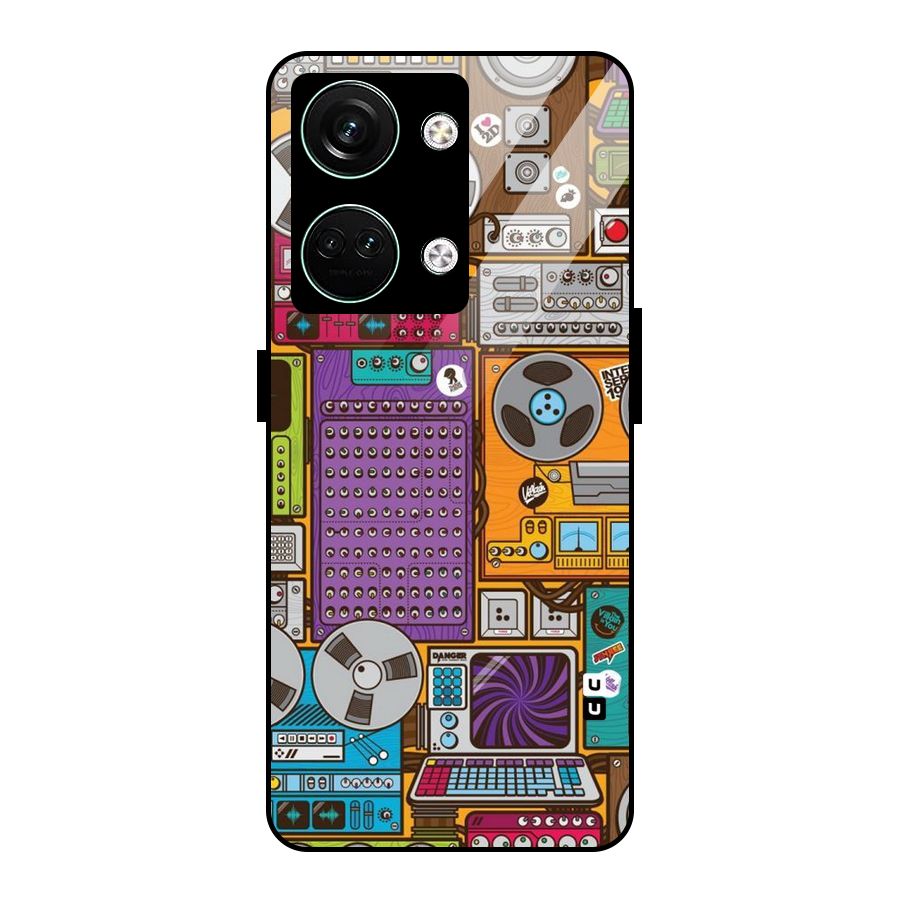 Music Decks Glass Back Case for Oneplus Nord 3