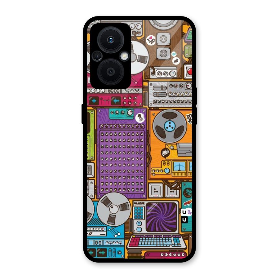 Music Decks Glass Back Case for Oppo F21s Pro 5G