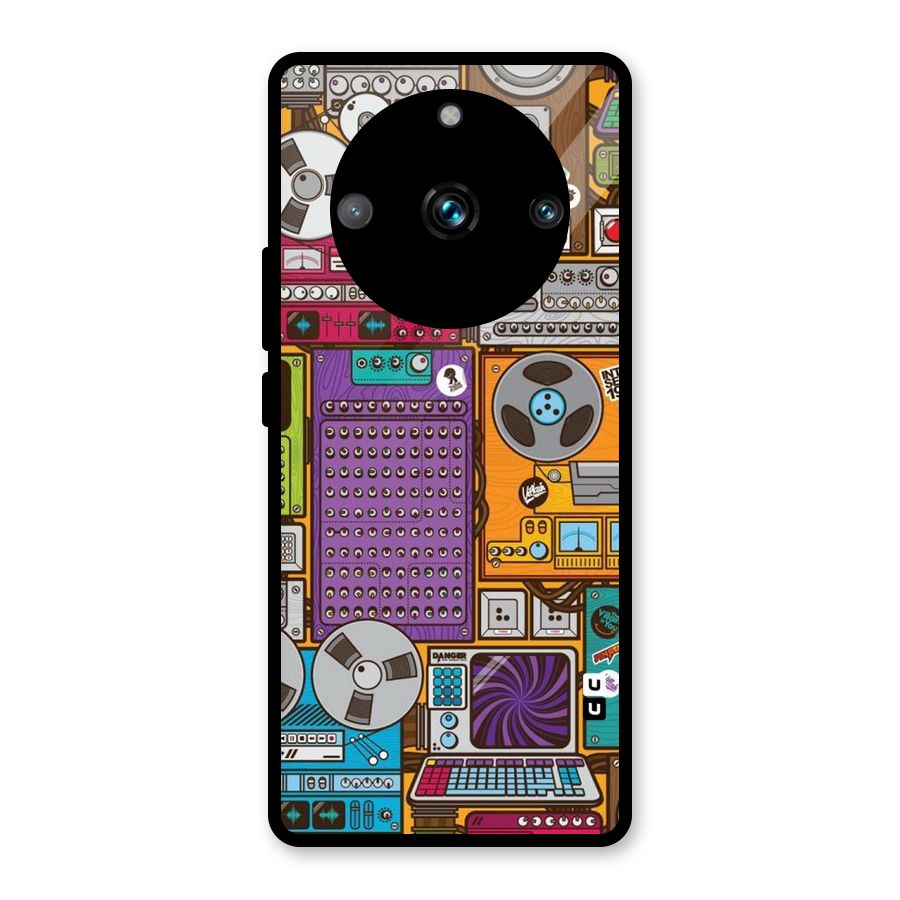 Music Decks Glass Back Case for Realme 11 Pro