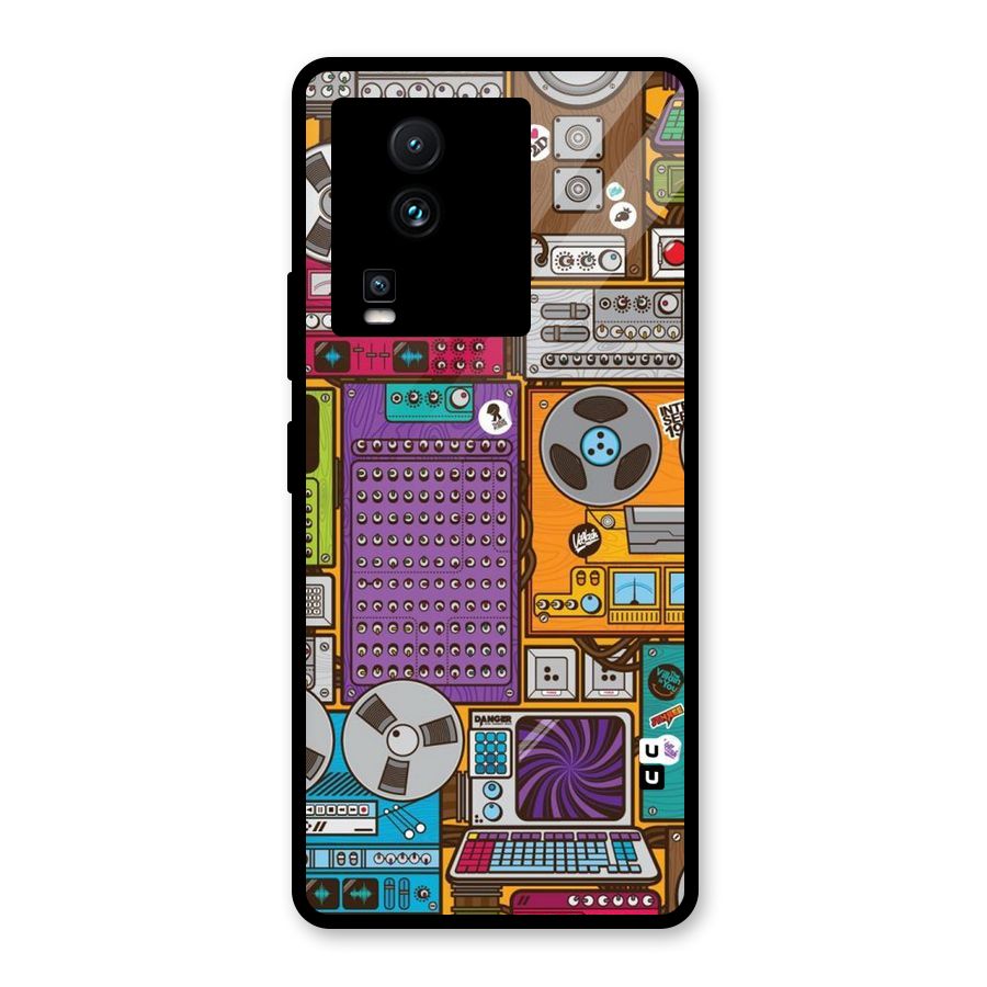 Music Decks Glass Back Case for Vivo iQOO Neo 7 Pro