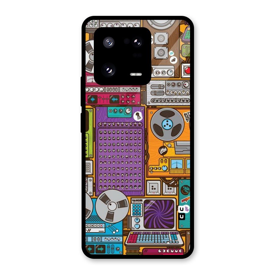 Music Decks Glass Back Case for Xiaomi 13 Pro