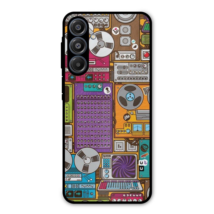 Music Decks Metal Back Case for Galaxy A16 5G