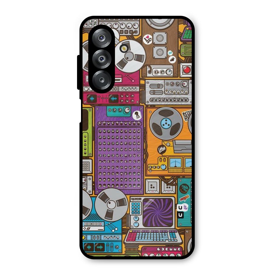 Music Decks Metal Back Case for Galaxy A26