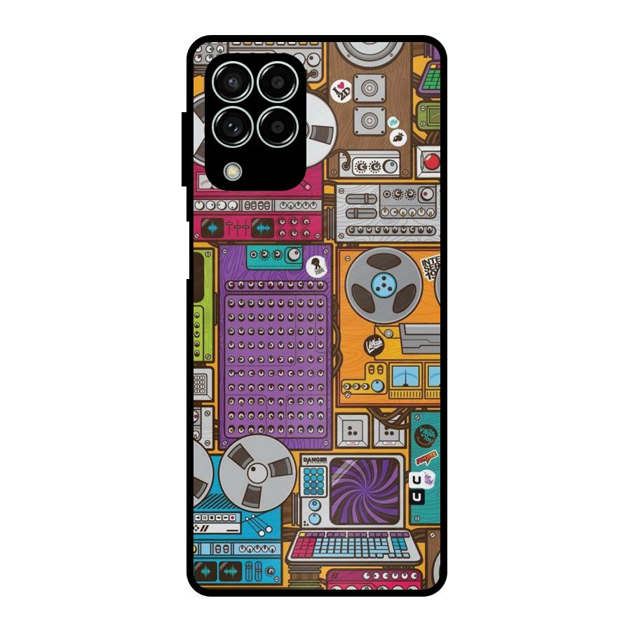 Music Decks Metal Back Case for Galaxy M33