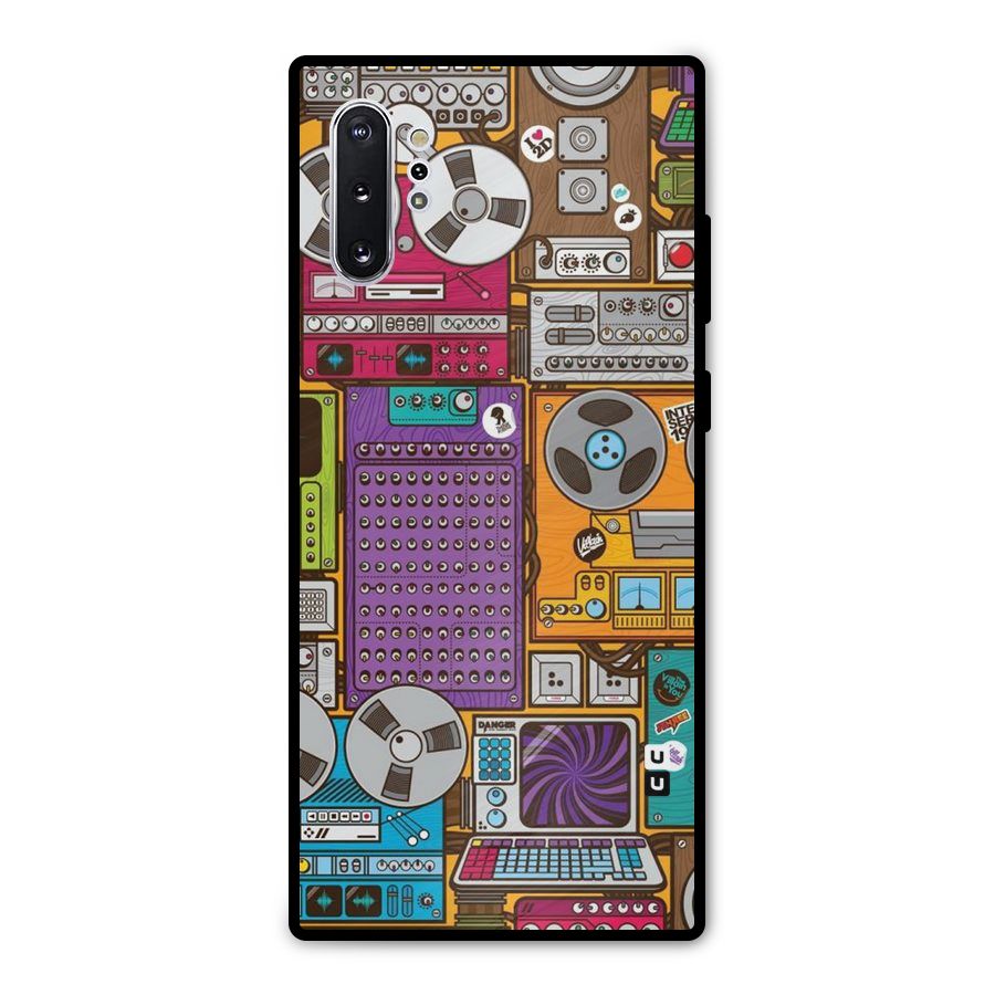Music Decks Metal Back Case for Galaxy Note 10 Plus