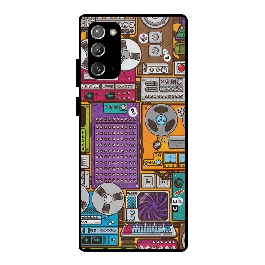 Music Decks Metal Back Case for Galaxy Note 20
