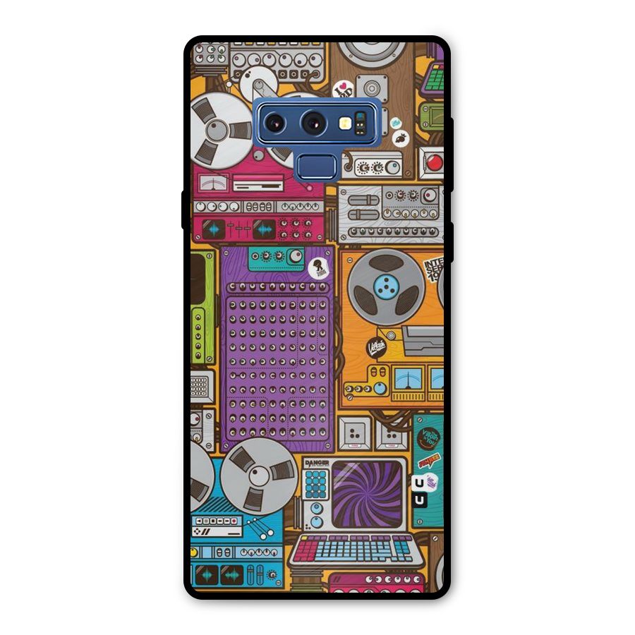 Music Decks Metal Back Case for Galaxy Note 9