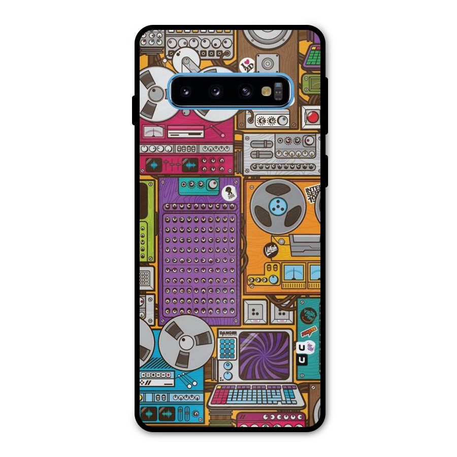 Music Decks Metal Back Case for Galaxy S10