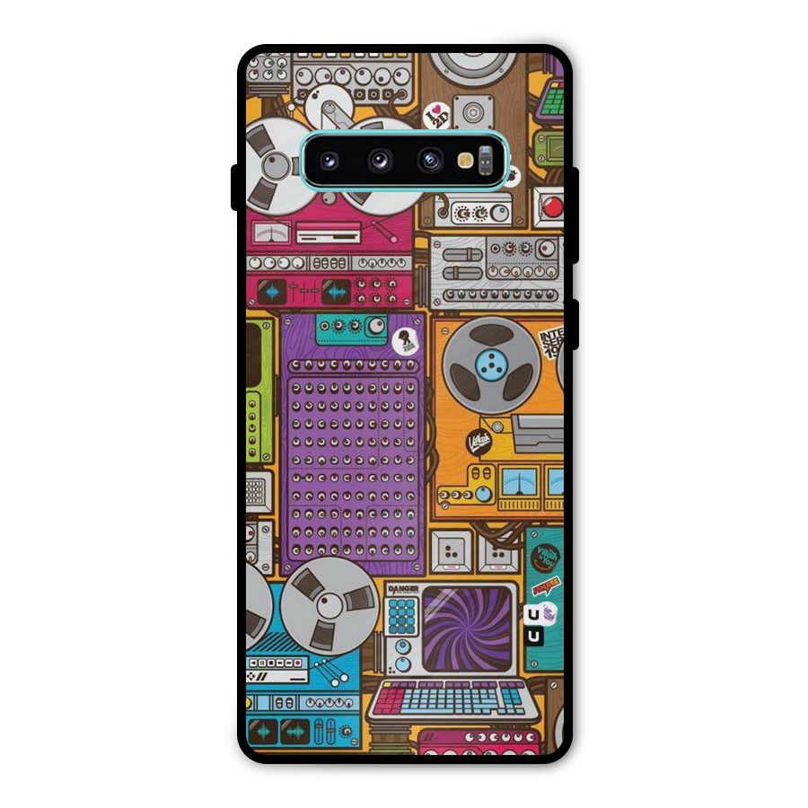 Music Decks Metal Back Case for Galaxy S10 Plus
