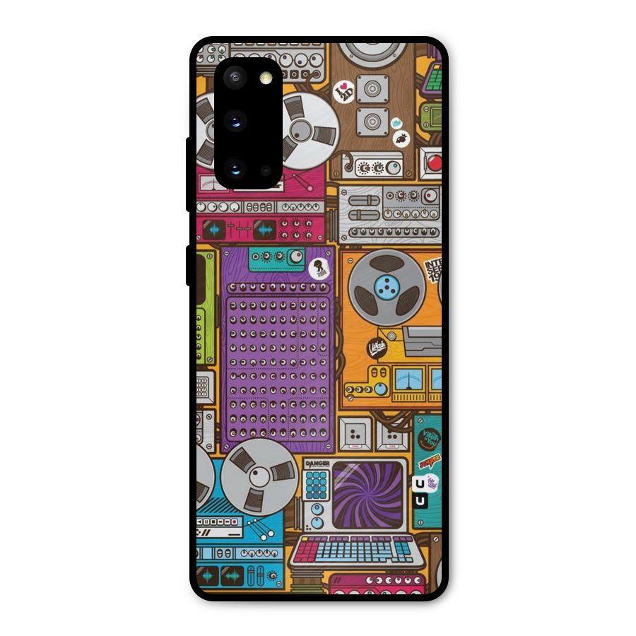 Music Decks Metal Back Case for Galaxy S20