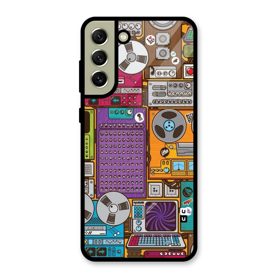 Music Decks Metal Back Case for Galaxy S21 FE 5G (2023)