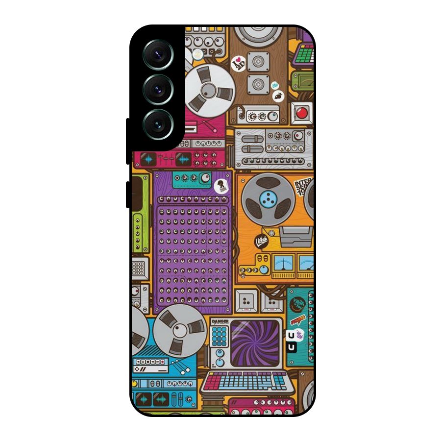 Music Decks Metal Back Case for Galaxy S22 Plus 5G