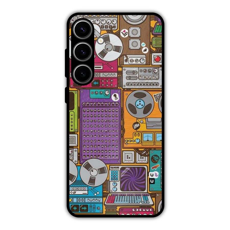 Music Decks Metal Back Case for Galaxy S24 Plus
