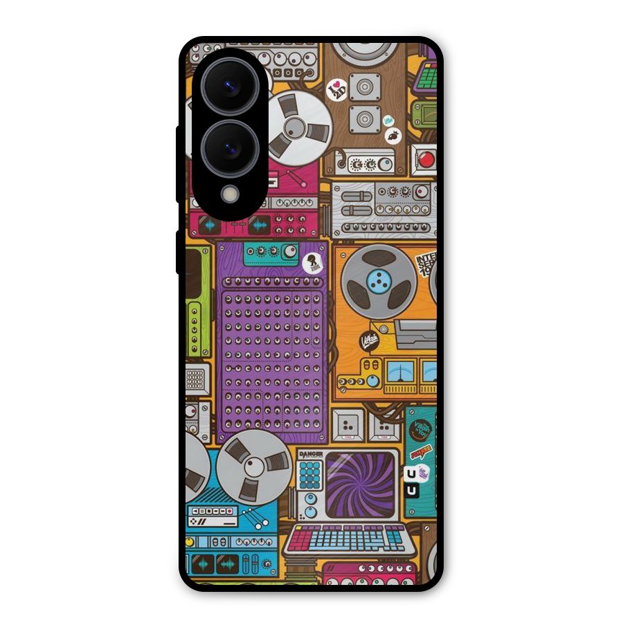 Music Decks Metal Back Case for Galaxy S25 Edge
