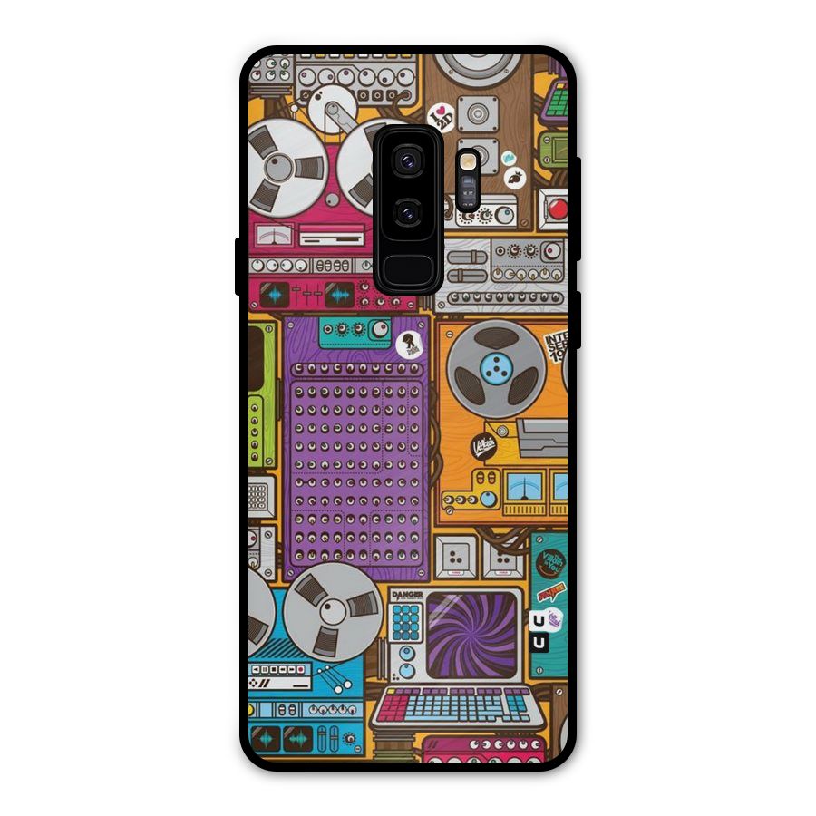 Music Decks Metal Back Case for Galaxy S9 Plus
