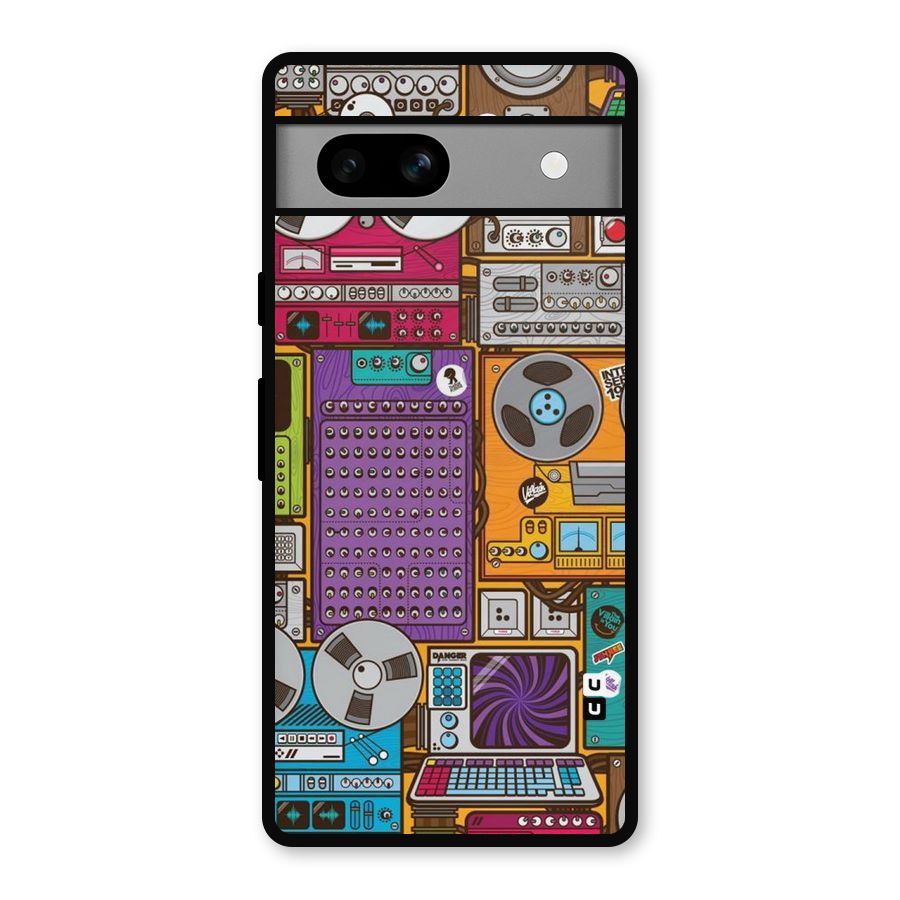 Music Decks Metal Back Case for Google Pixel 7a