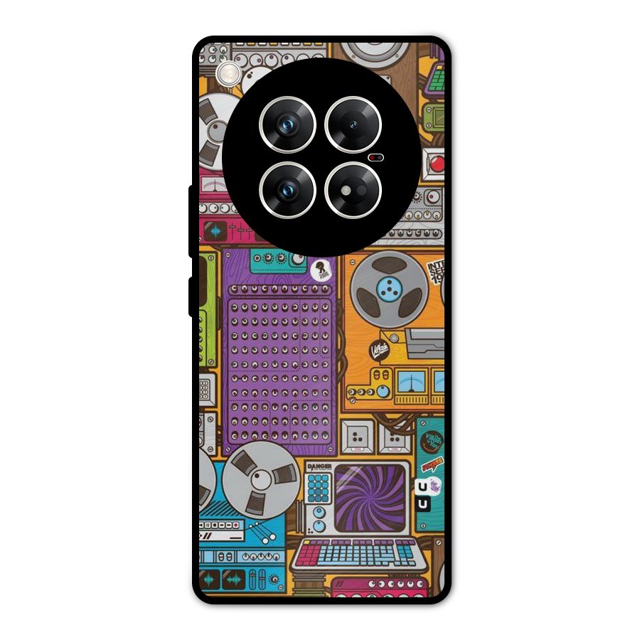 Music Decks Metal Back Case for Infinix Zero 40 5G
