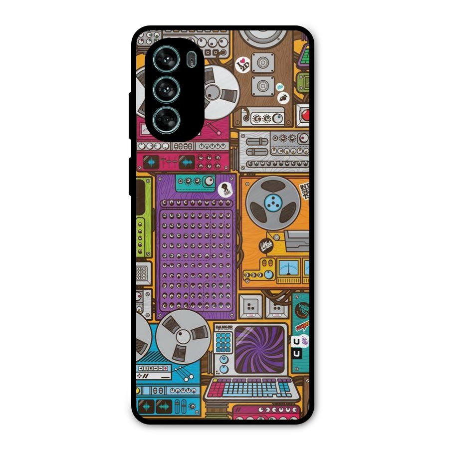 Music Decks Metal Back Case for Moto G62