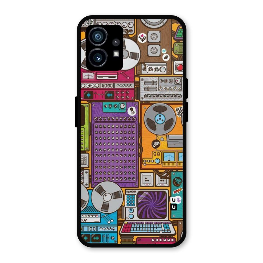 Music Decks Metal Back Case for Nothing Phone 1