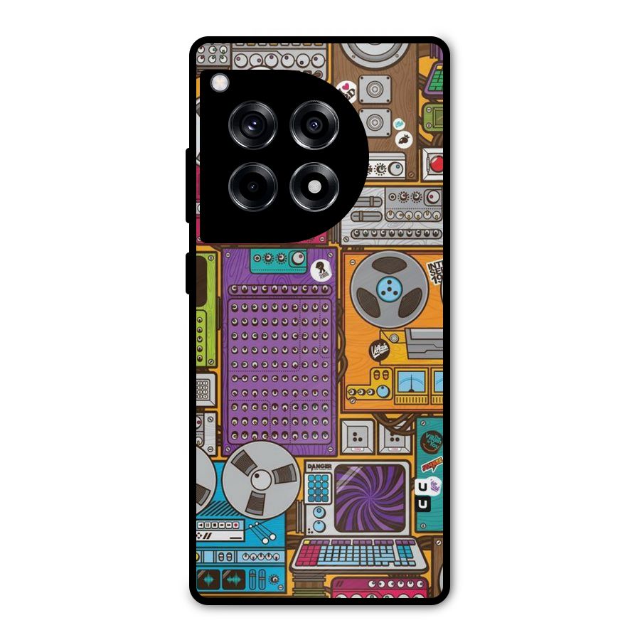 Music Decks Metal Back Case for OnePlus 12R