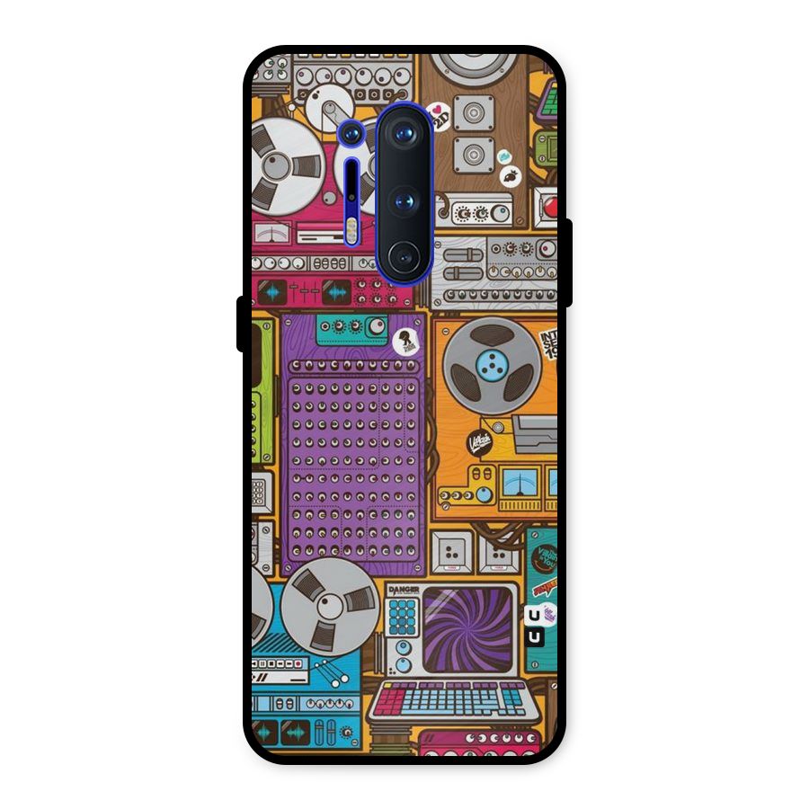 Music Decks Metal Back Case for OnePlus 8 Pro