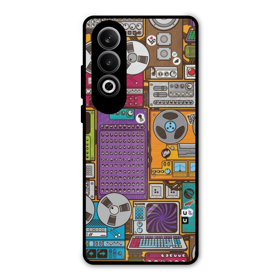 Music Decks Metal Back Case for OnePlus Nord CE4