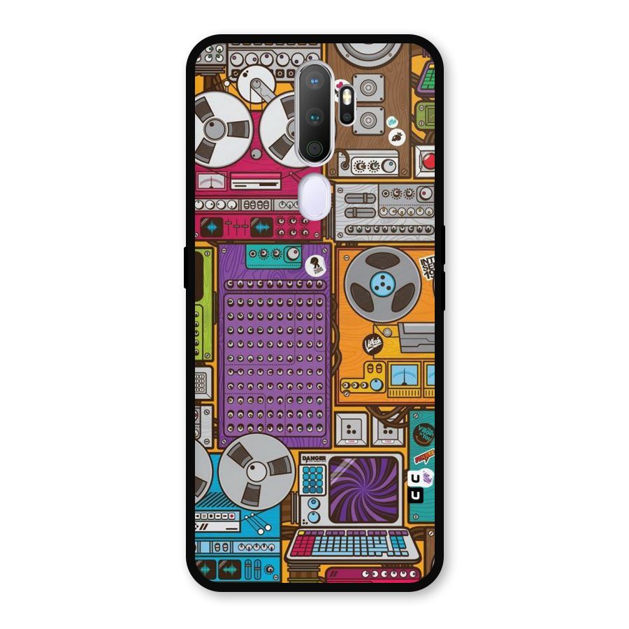 Music Decks Metal Back Case for Oppo A9 (2020)