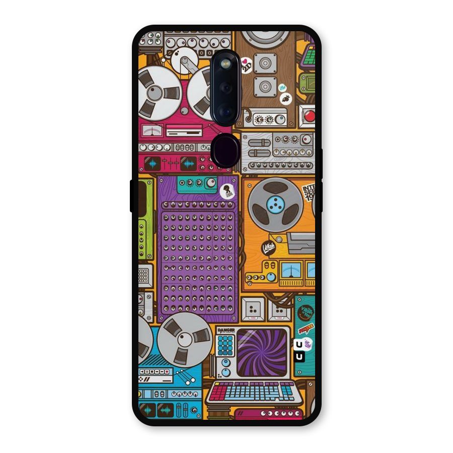 Music Decks Metal Back Case for Oppo F11 Pro