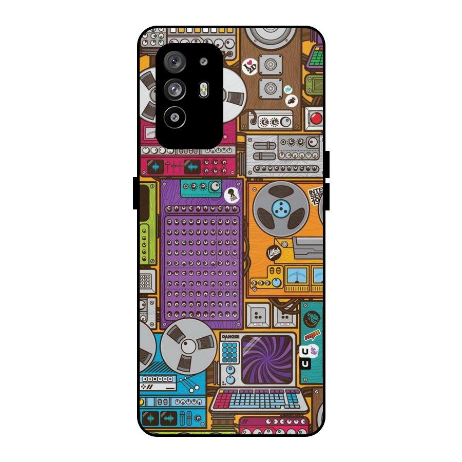 Music Decks Metal Back Case for Oppo F19 Pro Plus 5G