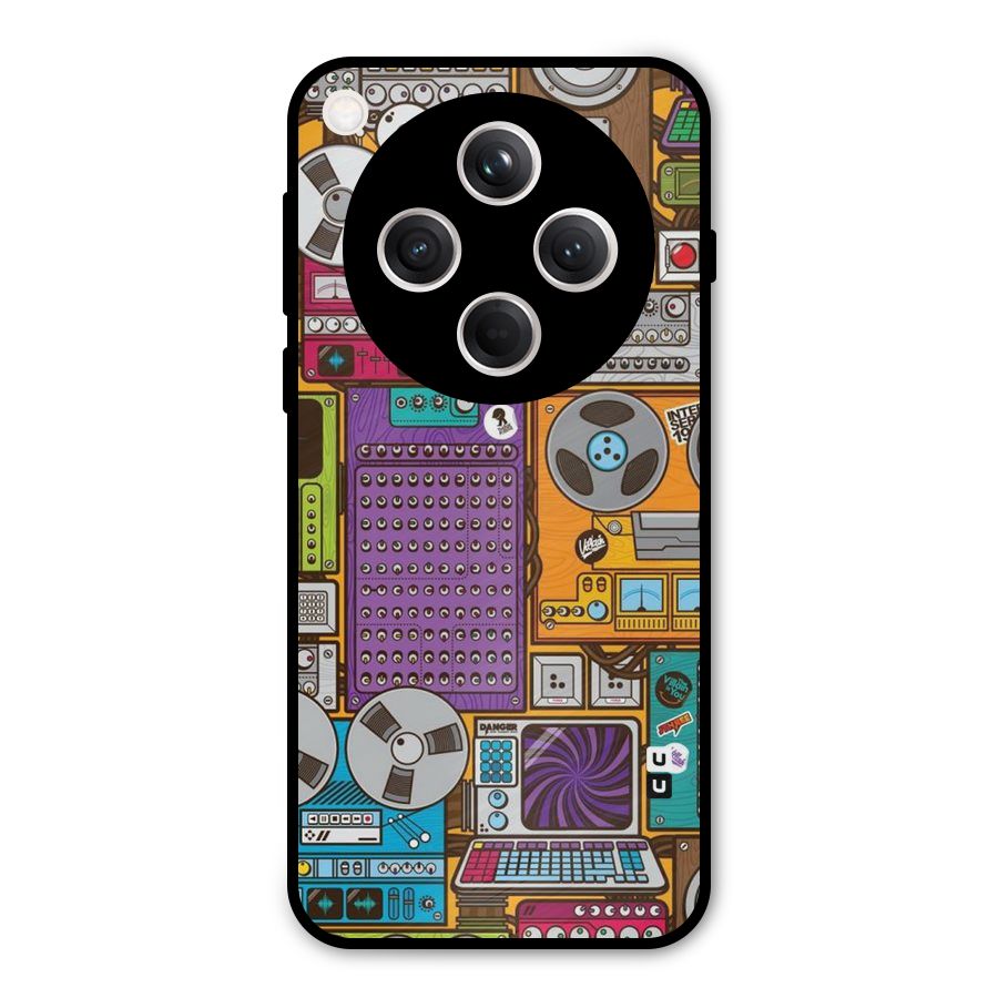Music Decks Metal Back Case for Oppo Find X8