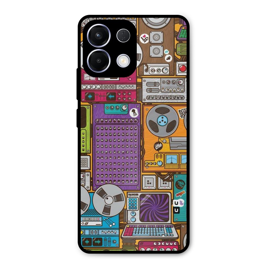 Music Decks Metal Back Case for Oppo K13