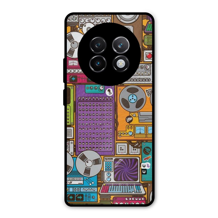 Music Decks Metal Back Case for Realme 13 Plus