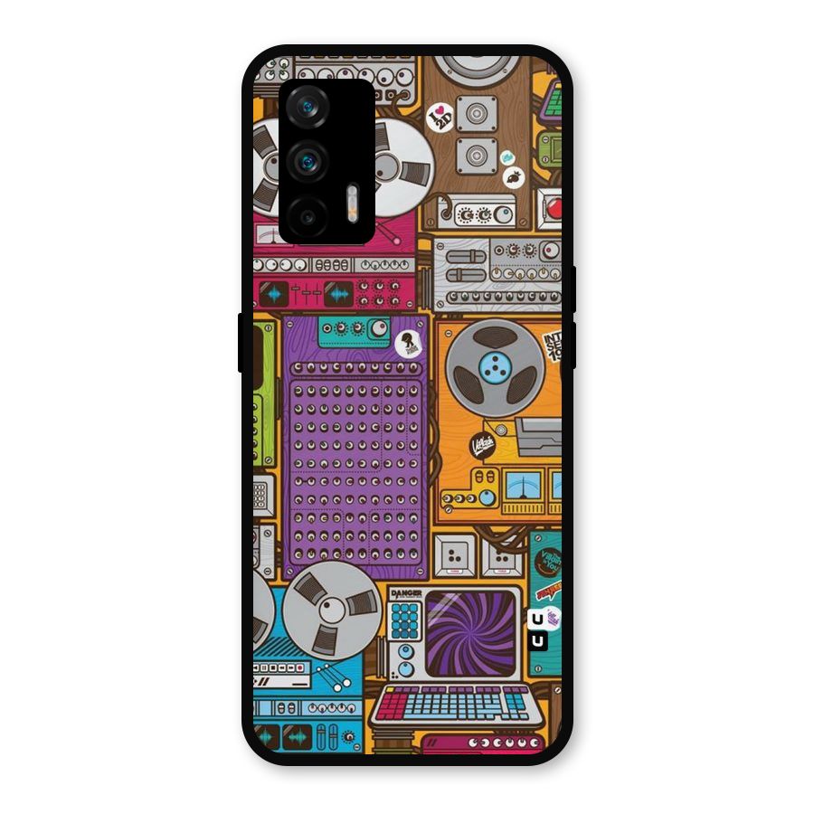 Music Decks Metal Back Case for Realme GT 5G