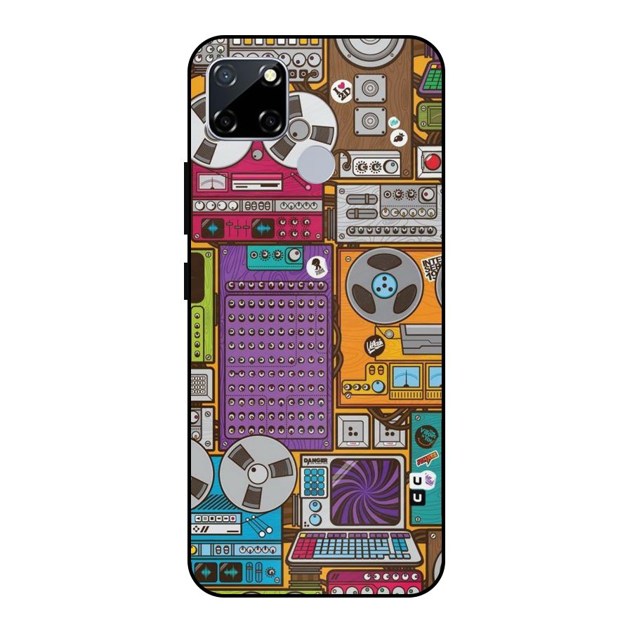Music Decks Metal Back Case for Realme Narzo 20