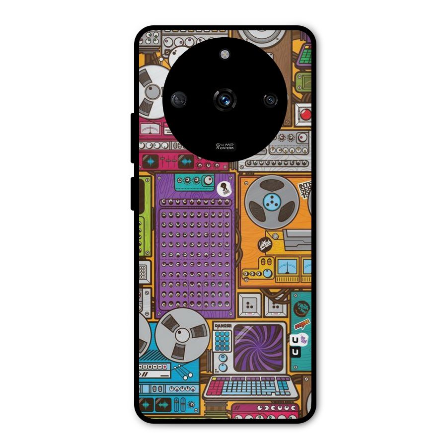 Music Decks Metal Back Case for Realme Narzo 60 5G