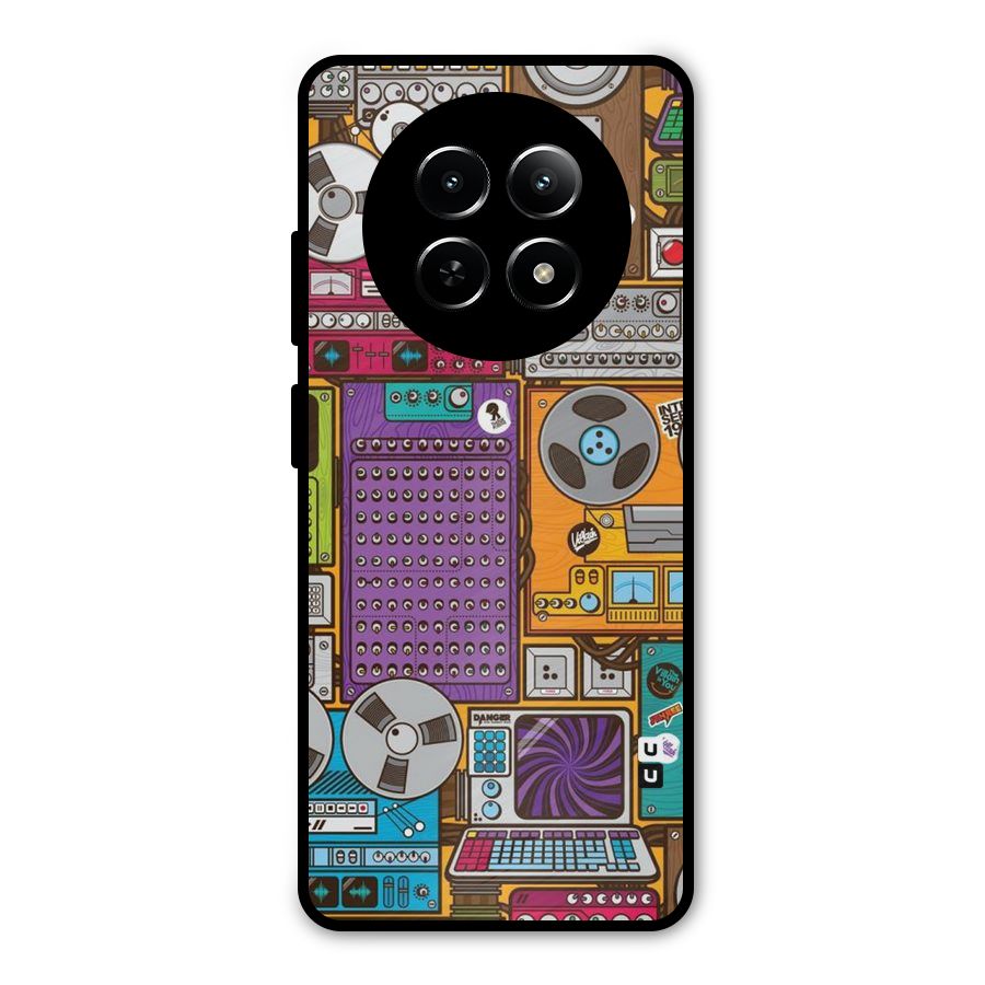 Music Decks Metal Back Case for Realme Narzo 70x 5G