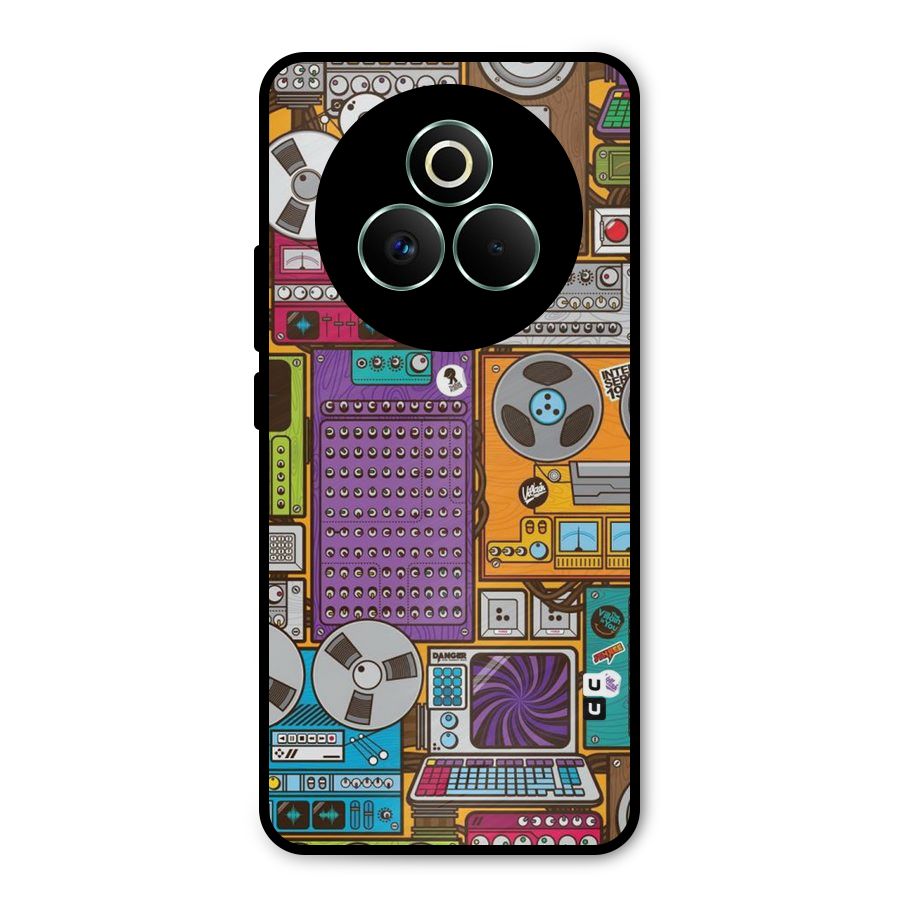 Music Decks Metal Back Case for Realme P3 Pro