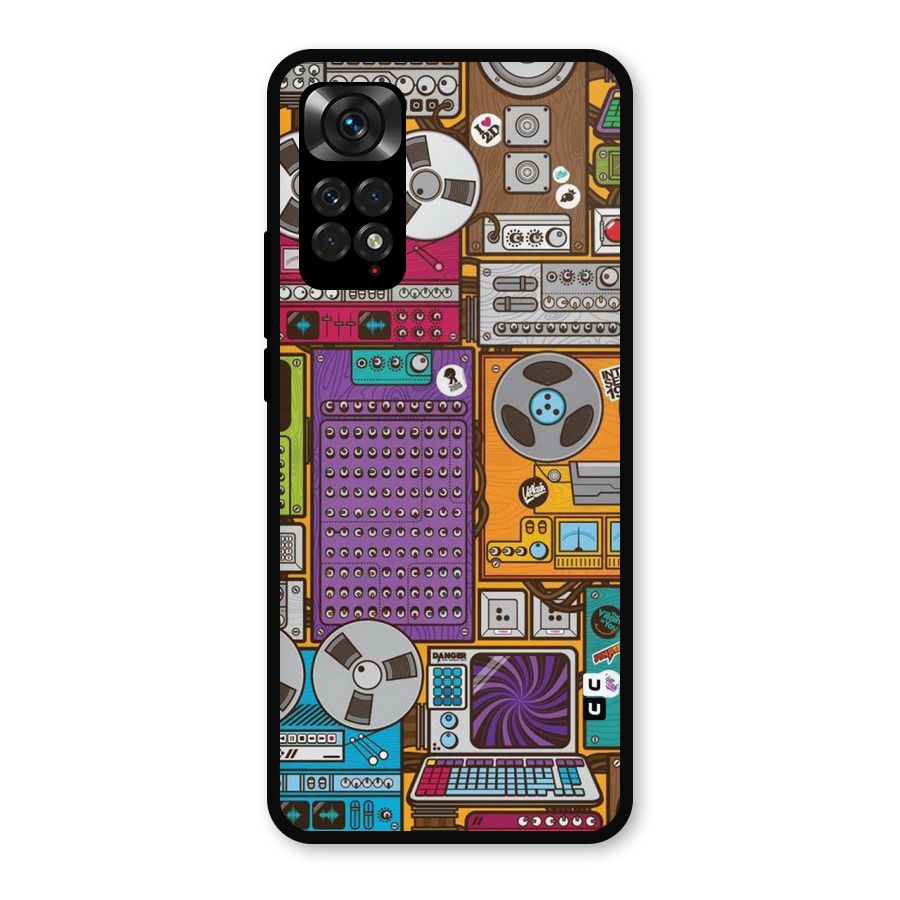 Music Decks Metal Back Case for Redmi Note 11s