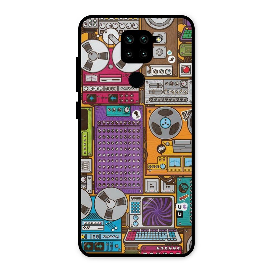 Music Decks Metal Back Case for Redmi Note 9