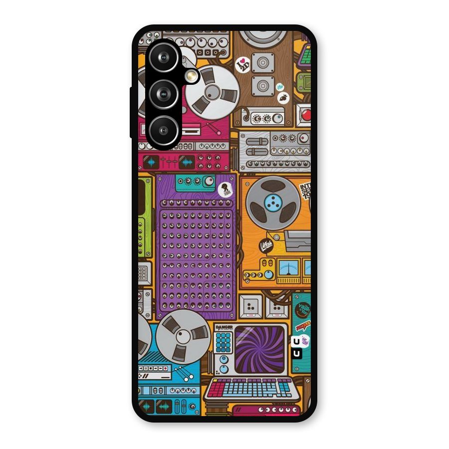 Music Decks Metal Back Case for Samsung Galaxy M54