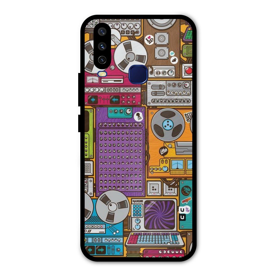 Music Decks Metal Back Case for Vivo V17