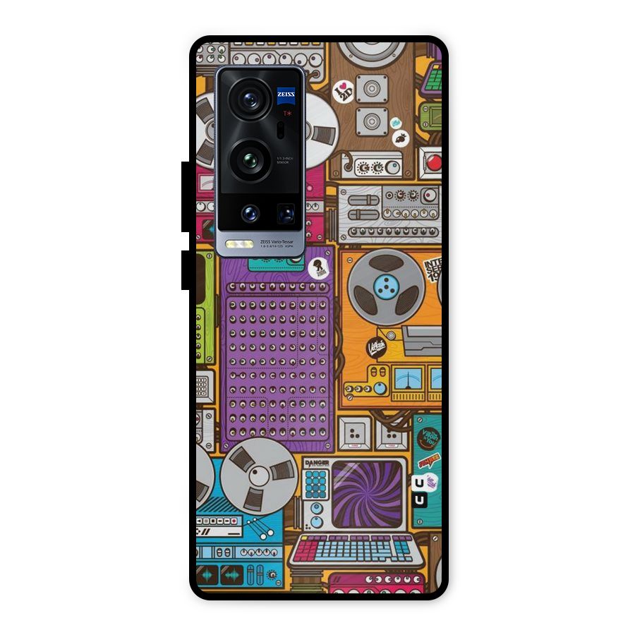 Music Decks Metal Back Case for Vivo X60 Pro Plus