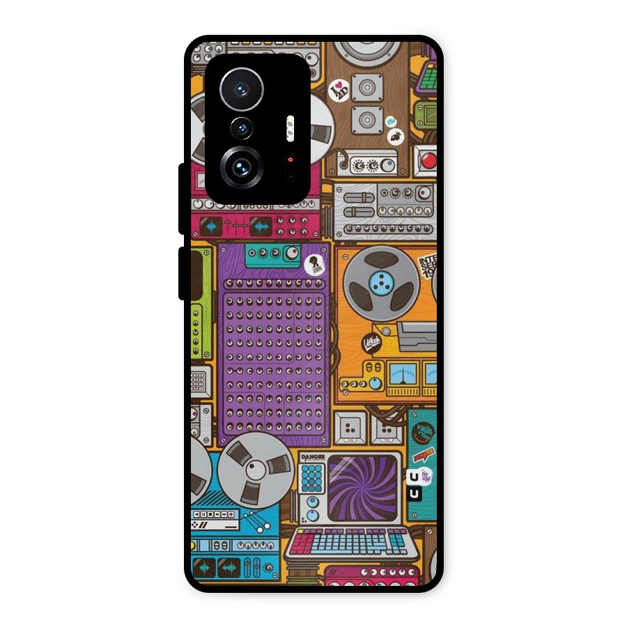 Music Decks Metal Back Case for Xiaomi 11T Pro