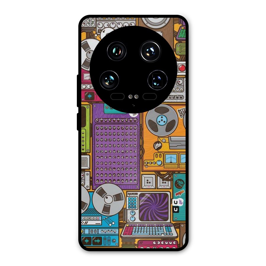 Music Decks Metal Back Case for Xiaomi 14 Ultra