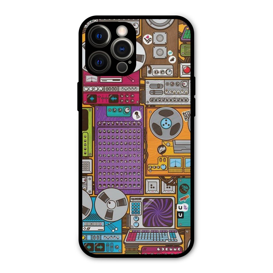 Music Decks Metal Back Case for iPhone 12 Pro Max