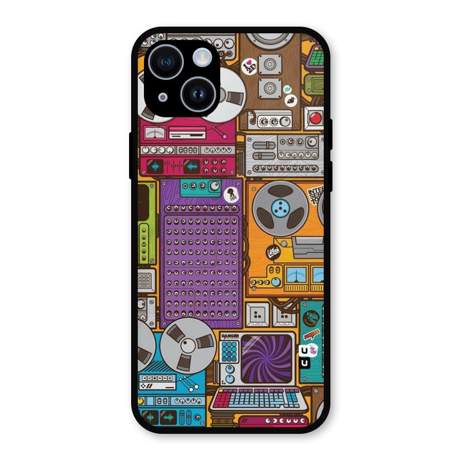 Music Decks Metal Back Case for iPhone 14
