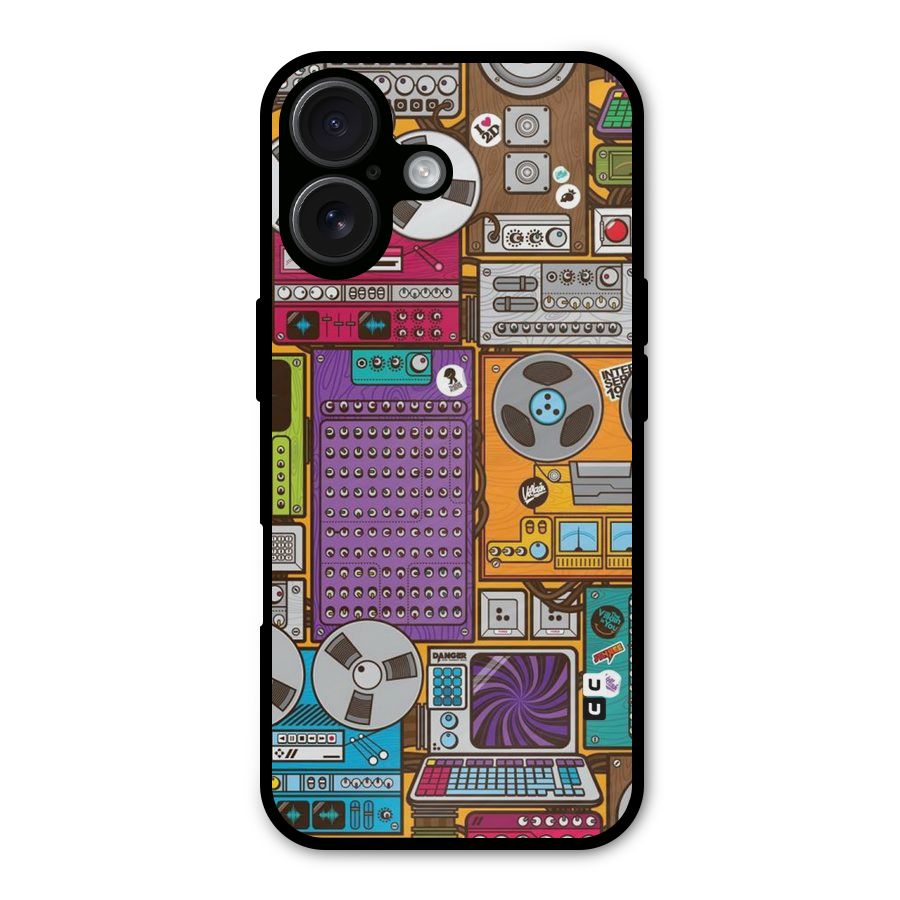 Music Decks Metal Back Case for iPhone 16
